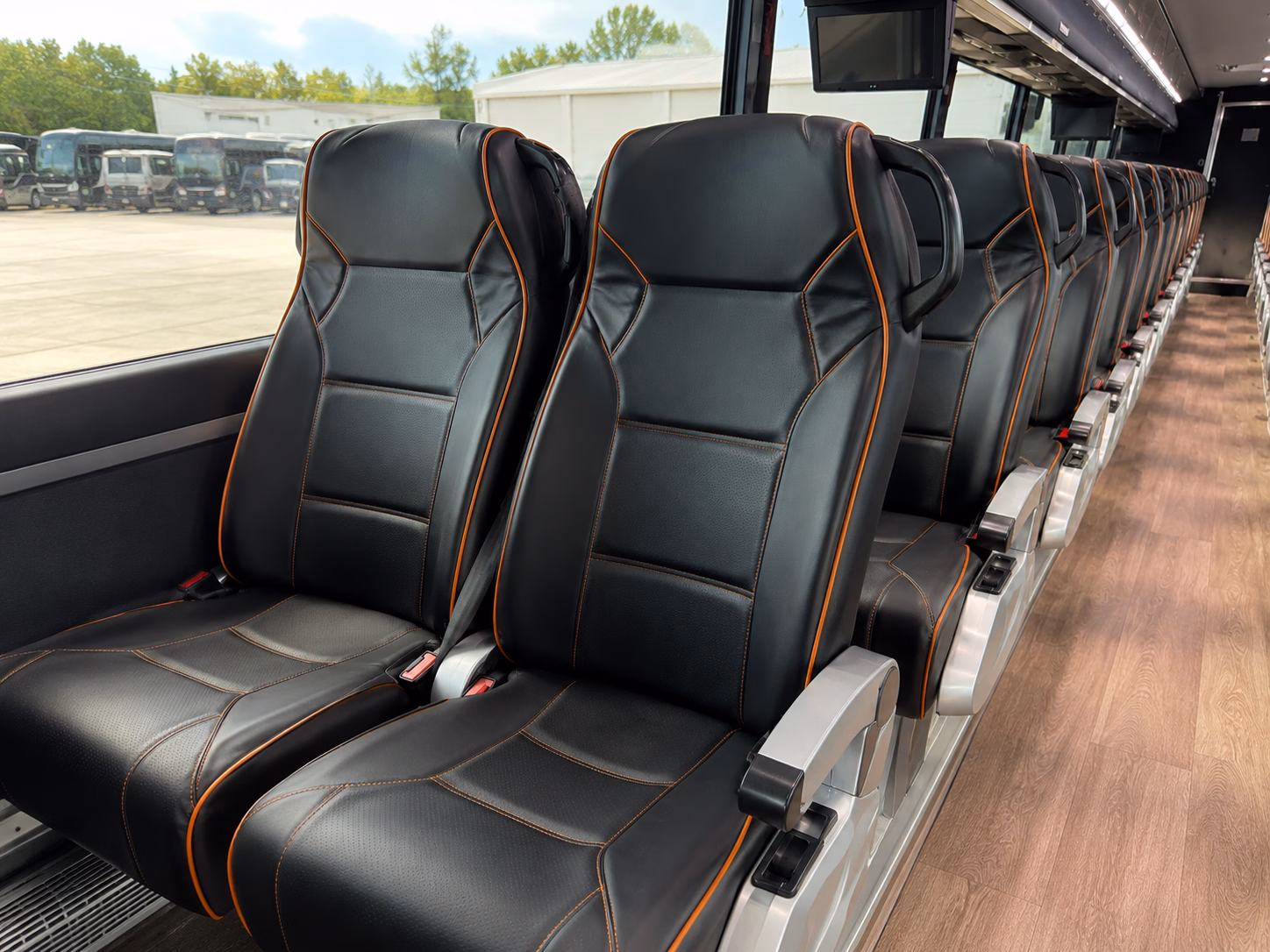tampa bus rental service area