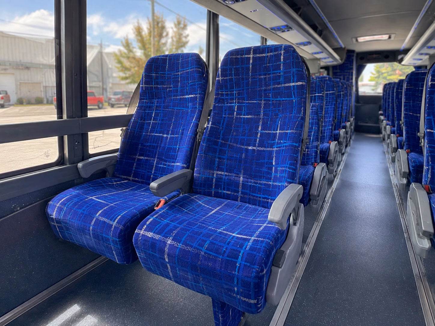 tampa charter bus services inside