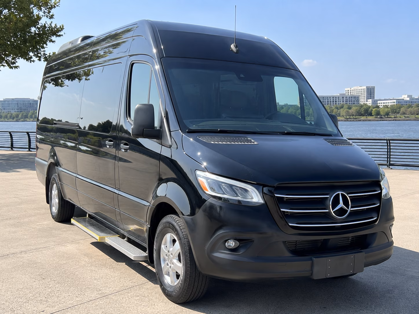 tampa military base transfer and troop movement buses